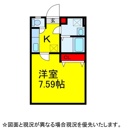 ﾒｿﾞﾝﾄﾞ桜恵の物件間取画像